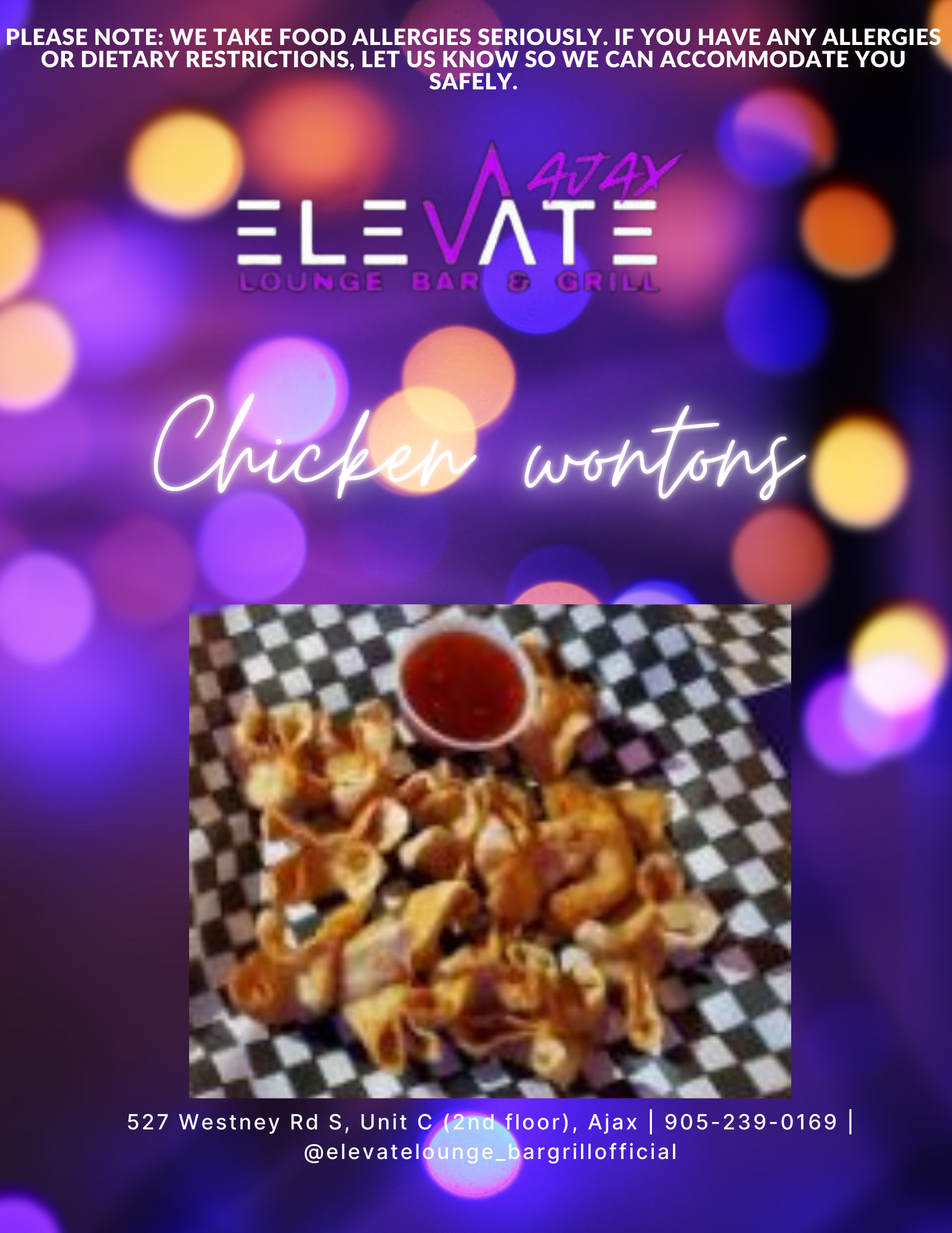 Chicken Wontons